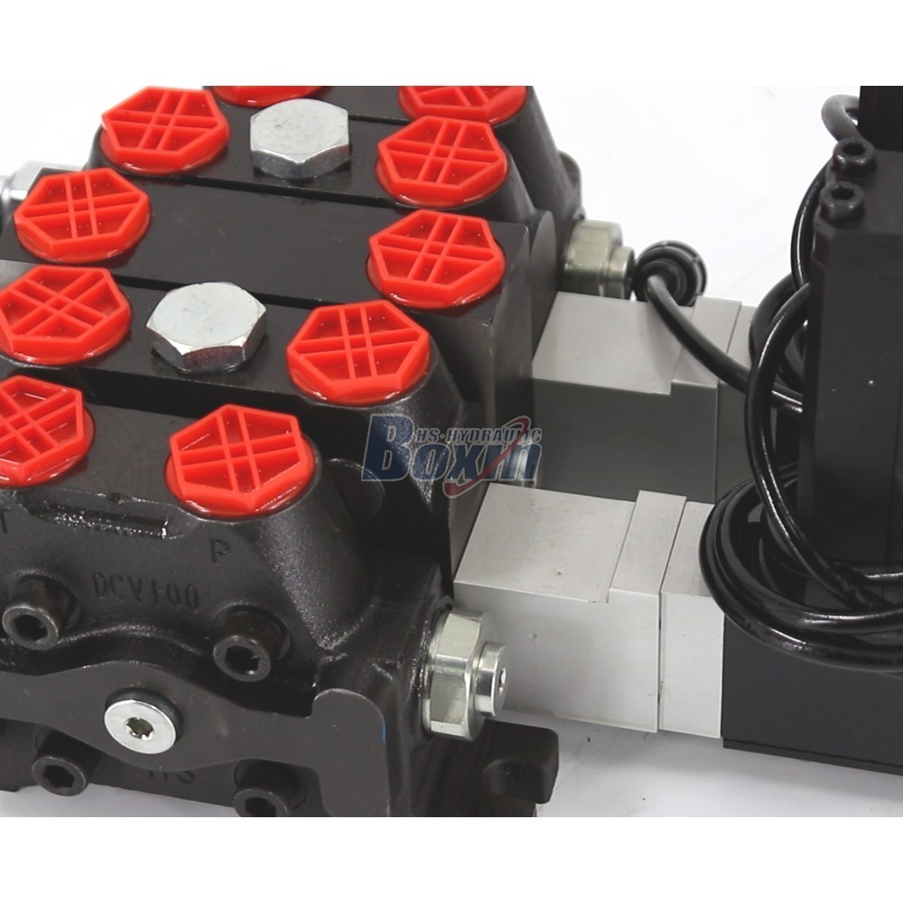 Establish Long-term Cooperation for DCV100 Electric Motor Sectional Valve Sales detail image